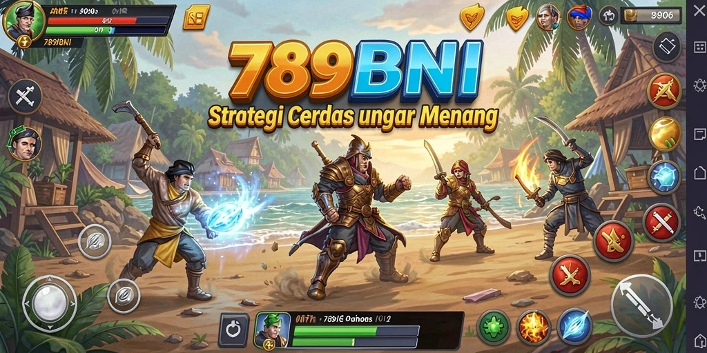 Tampilan grafis gameplay <strong>789BNI</strong> yang menarik dan strategis.