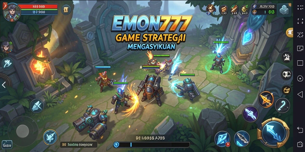 Tampilan gameplay <strong>EMON777</strong> yang menarik dan strategis.