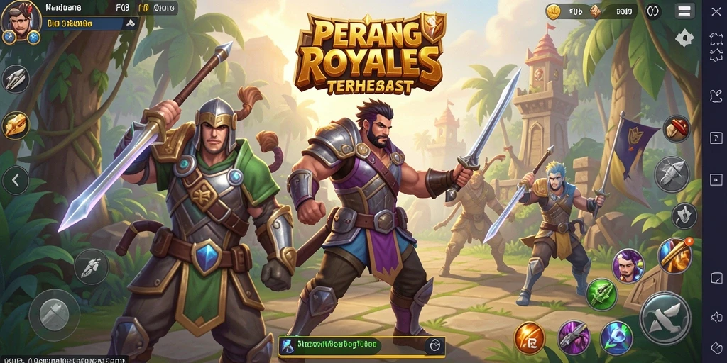 Tampilan epik gameplay F08 dalam mode Battle Royale.