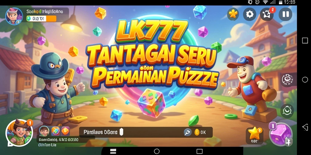 Screenshot LK777 menampilkan gameplay seru dari teka-teki yang menantang.