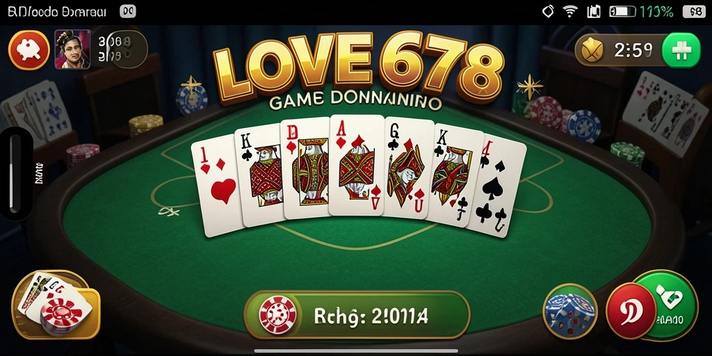 Tampilan gameplay seru dalam LOVE678 dengan pemain yang bersaing.