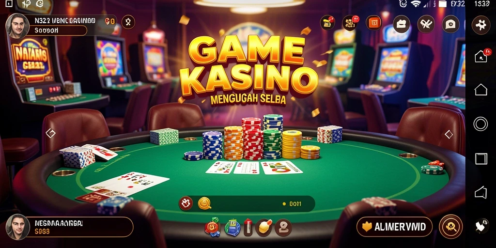 Screenshot N32 menampilkan gameplay seru dan grafis kasino yang memukau.
